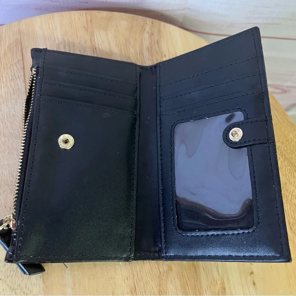 Nanette‎ Lepore Small Embossed Monogram Wallet